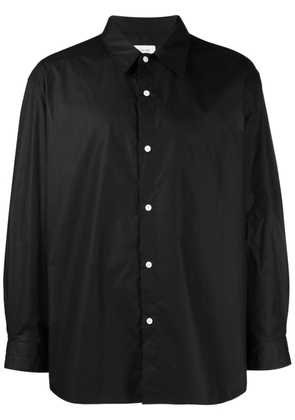 LEMAIRE classic cotton shirt - Black