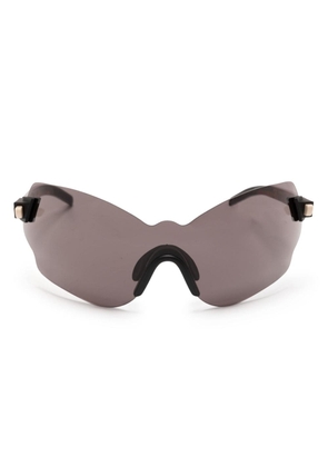 Kuboraum E51 mask-frame sunglasses - Black