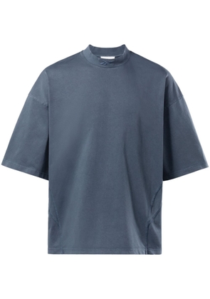 Reebok LTD logo-embroidered cotton T-shirt - Blue