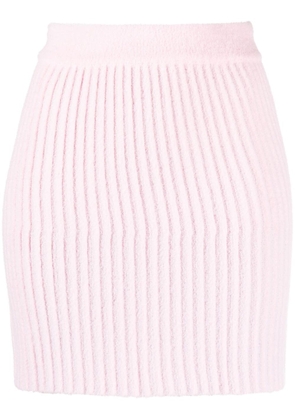 ERL cheerleader knit skirt - Pink