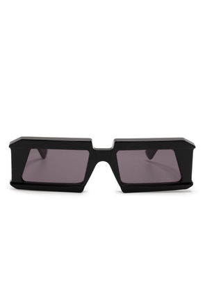 Kuboraum rectangle-frame sunglasses - Black