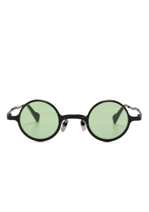 Kuboraum tinted round-frame sunglasses - Black