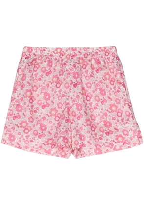 MC2 Saint Barth Liberty fabric cotton shorts - Pink