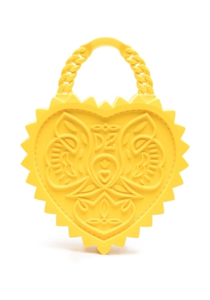 Dsquared2 Open Your Heart tote bag - Yellow