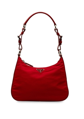 Prada Pre-Owned 2010-2020 Tessuto shoulder bag - Red