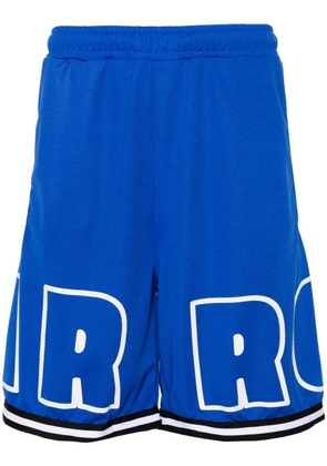 BARROW logo-print mesh shorts - Blue