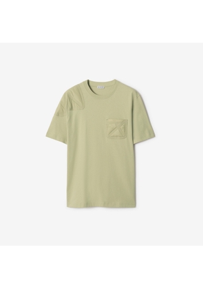 Burberry Panelled Cotton T-shirt