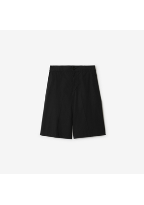 Burberry Cotton Blend Tailored Shorts