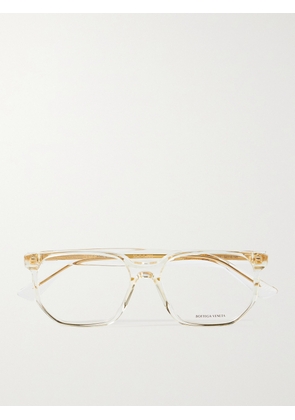 Bottega Veneta - D-Frame Acetate Optical Glasses - Men - Neutrals