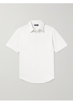 Theory - Irving Cotton-Blend Shirt - Men - White - XS