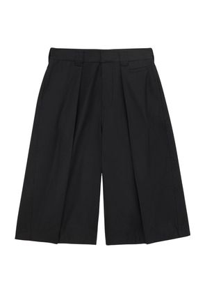 Loewe X Paula'S Ibiza Cotton Tailored Shorts