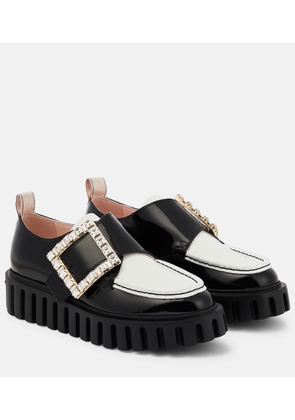 Roger Vivier Viv' Go-Thick leather platform loafers