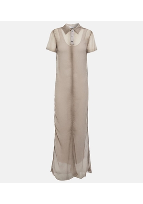 Loewe Silk polo dress
