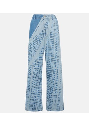 Loewe Paula's Ibiza printed wide-leg jeans