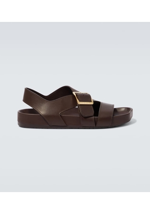 Loewe Paula's Ibiza Ease leather sandals