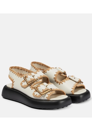 Tod's Buckled leather sandals