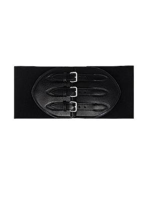 ALAÏA Corset Belt in Noir - Black. Size 85 (also in ).