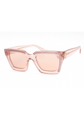 Jimmy Choo Pink Flash Square Ladies Sunglasses MEGS/S 0FWM/2S 51