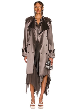 Peter Do for FWRD Handkerchief Trench in Warm Grey - Grey. Size 34 (also in ).