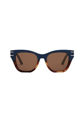 Dior Brown Cat Eye Ladies Sunglasses DIORSIGNATURE B4I CD40103I 90E 52