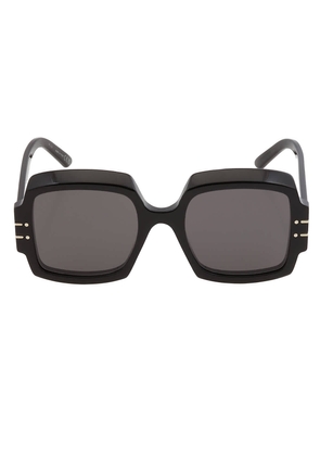Dior Grey Square Ladies Sunglasses DIORSIGNATURE S1U 10A0 55