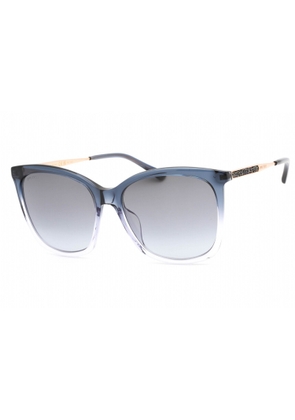 Jimmy Choo Grey Azure Cat Eye Ladies Sunglasses NEREA/G/S 0JQ4/GB 57