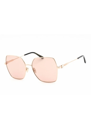 Jimmy Choo Pink Flash Silver Butterfly Ladies Sunglasses REYES/S 0DDB/2S 59