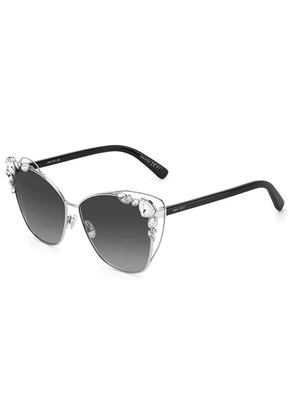 Jimmy Choo Grey Gradient Cat Eye Ladies Sunglasses KYLA/S 25TH 0010/9O 61