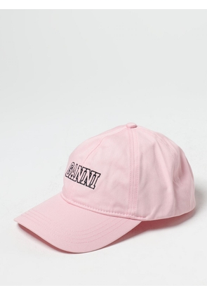 Hat GANNI Woman colour Pink
