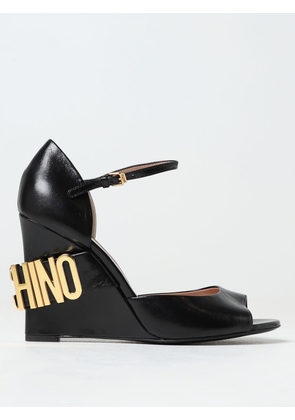 Wedge Shoes MOSCHINO COUTURE Woman colour Black