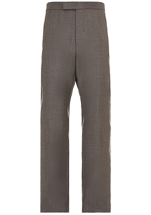 Thom Browne Classic Backstrap Skinny Trouser in Medium Grey - Grey. Size 3 (also in 4, 5).