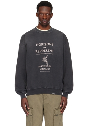Represent Black 'Horizons' Sweatshirt
