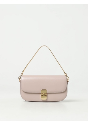 Shoulder Bag A.P.C. Woman colour Blush Pink