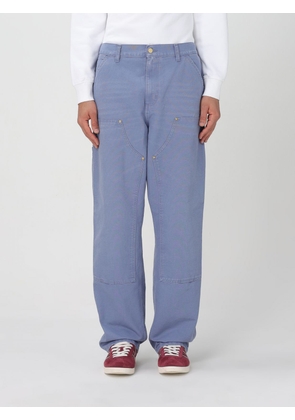 Trousers CARHARTT WIP Men colour Gnawed Blue