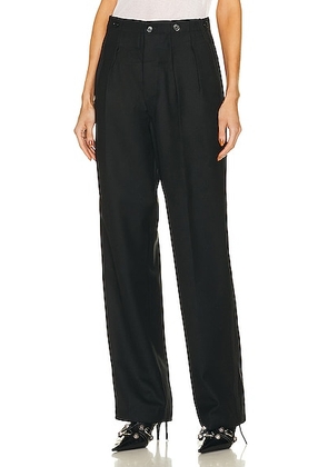 Maison Margiela Wool Pant in Black - Black. Size 42 (also in ).