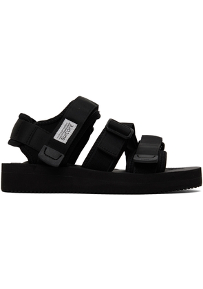 SUICOKE Black KISEE-V Sandals