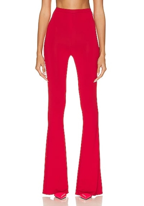 Magda Butrym Flare Pant in Red - Red. Size 42 (also in ).