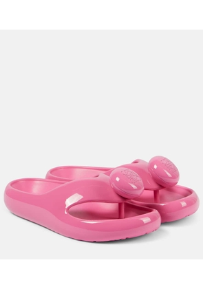 Loewe Paula's Ibiza Foam Pebble thong sandals