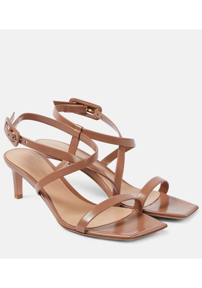 Gianvito Rossi Lindsay 55 leather sandals