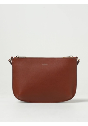 Crossbody Bags A.P.C. Woman colour Leather