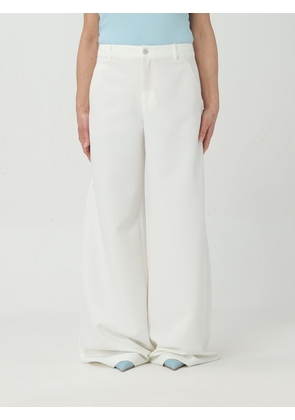 Trousers MOSCHINO JEANS Woman colour White