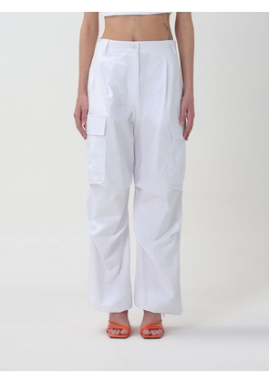 Trousers PATRIZIA PEPE Woman colour White
