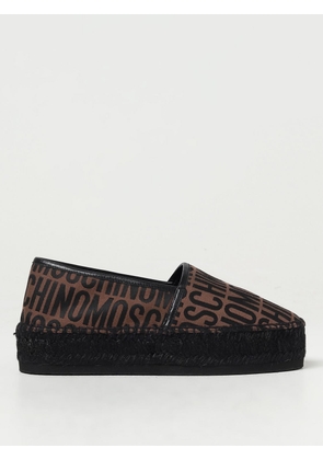 Espadrilles MOSCHINO COUTURE Woman colour Brown