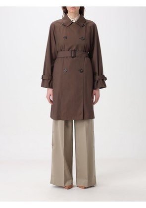 Trench Coat MAX MARA THE CUBE Woman colour Brown