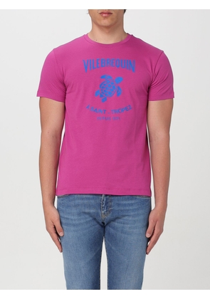 T-Shirt VILEBREQUIN Men colour Fuchsia