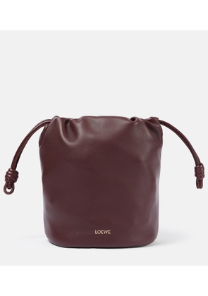 Loewe Paula's Ibiza Flamenco Small leather bucket bag