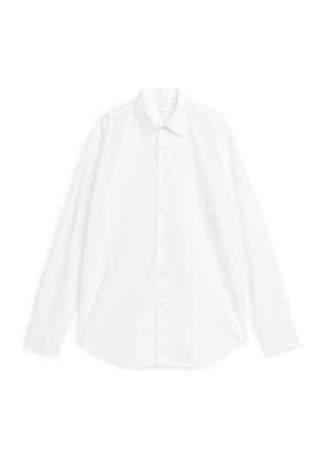 Poplin Dress Shirt - White