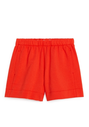 French Terry Shorts - Orange