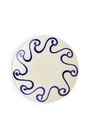 Stoneware Plate 22 cm - Blue