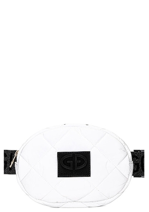 Goldbergh French Fanny Pack in White - White. Size all.